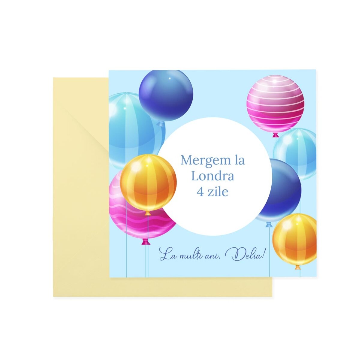 Tarjeta rasca y gana personalizada con texto - Cumpleaños