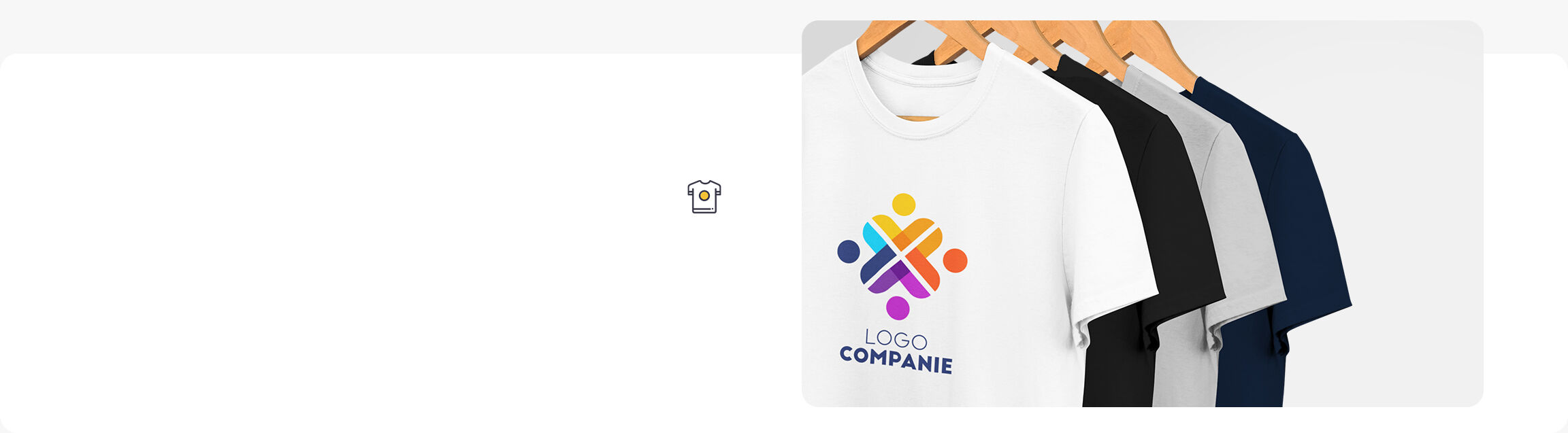 Camisetas personalizadas con logotipo
