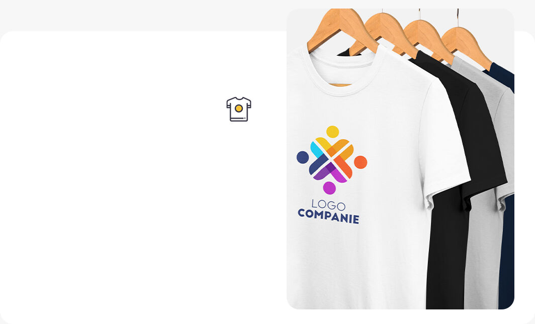 Camisetas personalizadas con logotipo