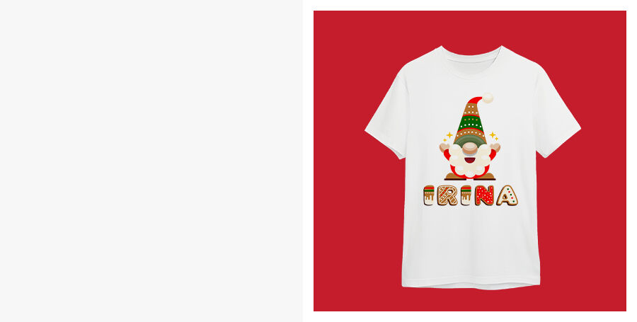 Camisetas personalizadas de Navidad