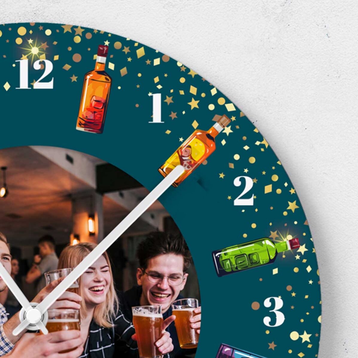 Reloj personalizado con texto y foto - Ora de sprit