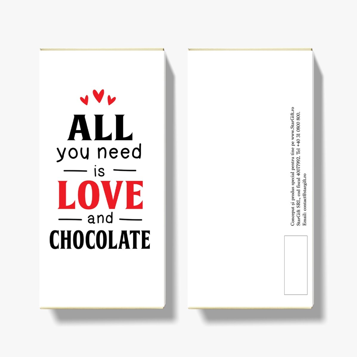 Personalised chocolate - All you need