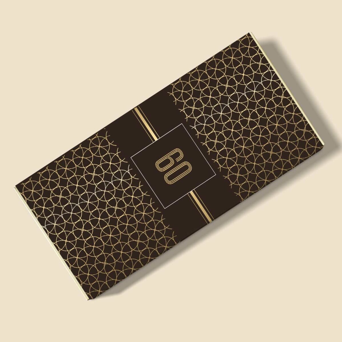 Chocolate personalizado con mensaje de cumpleaños - Gold