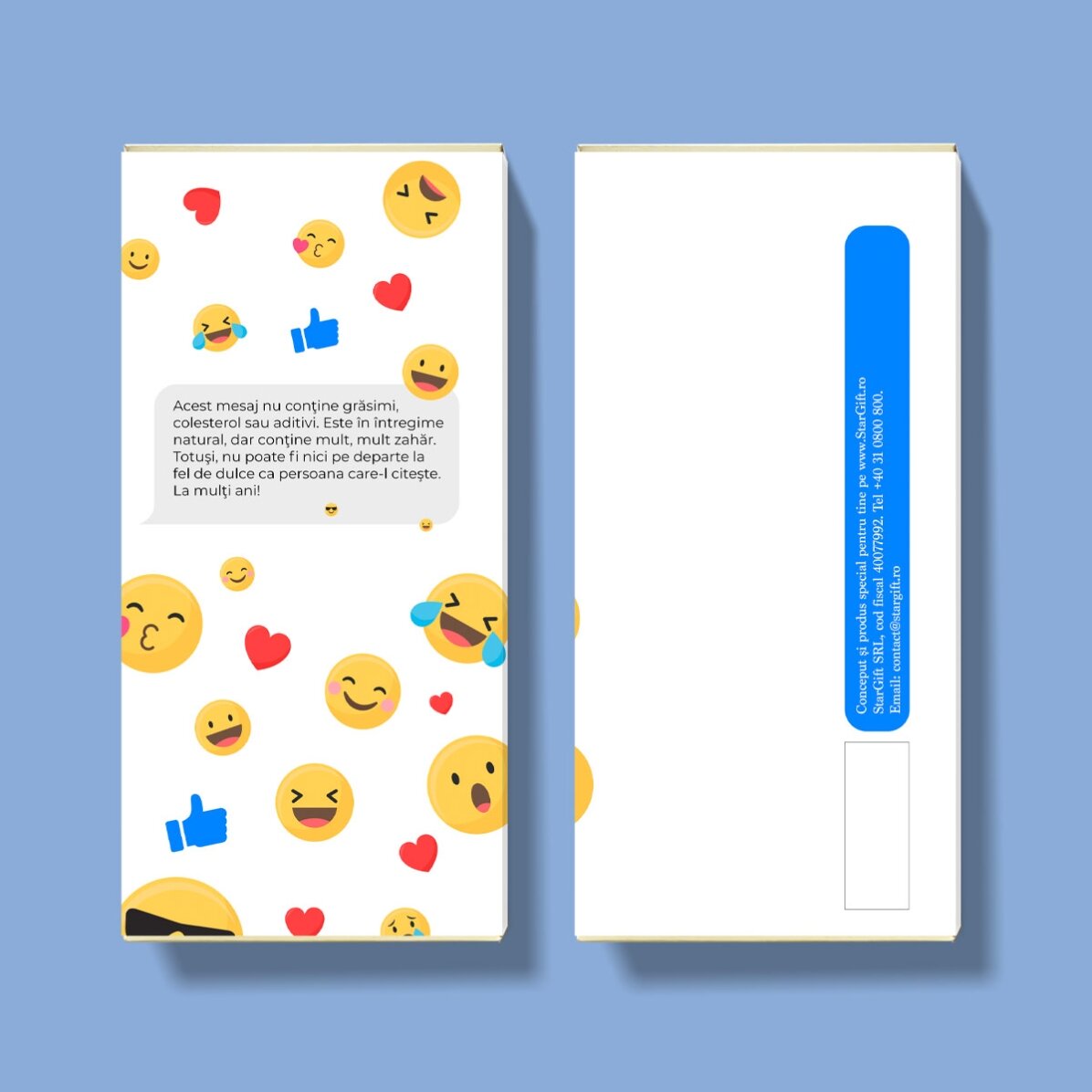Chocolate personalizado con texto - Burbuja de texto