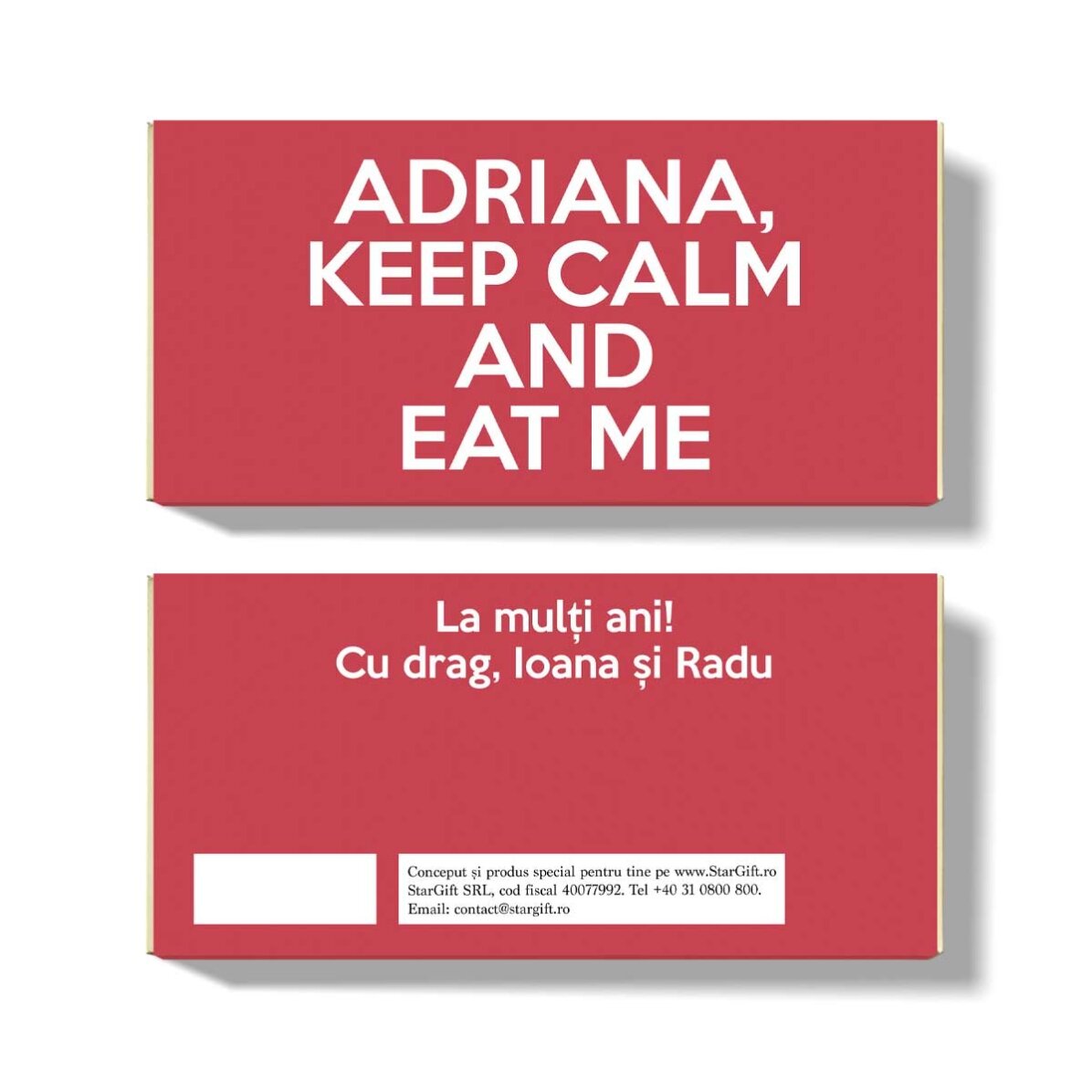 Chocolate personalizado - KEEP CALM