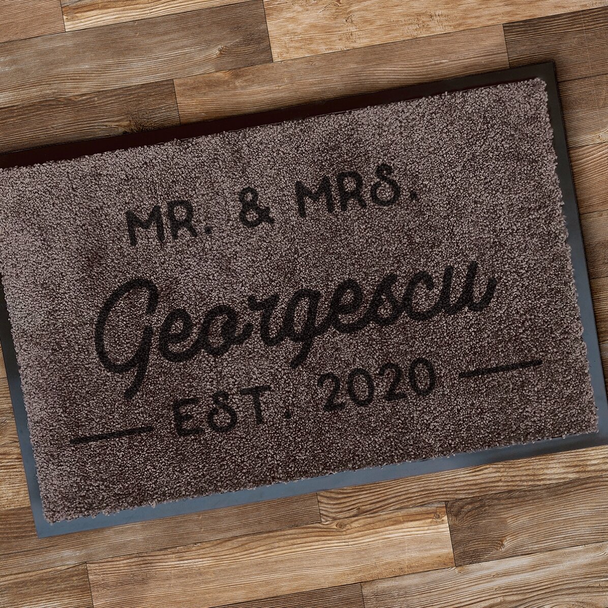 Alfombra de entrada para interiores - Nuestra familia
