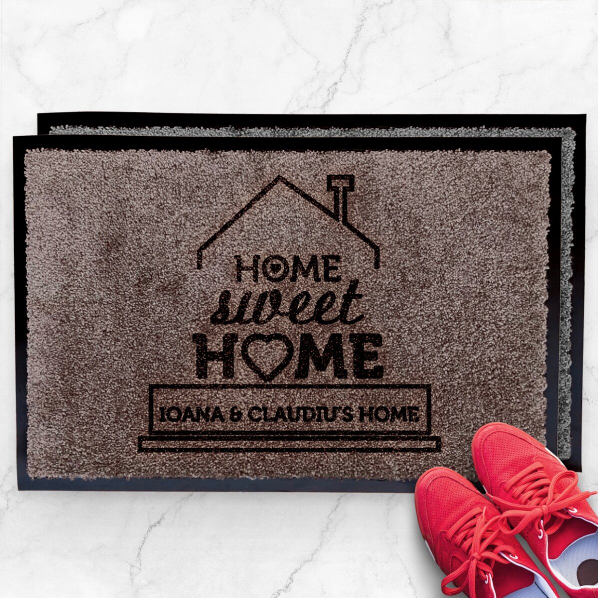 Felpa de entrada para interior personalizada - Home Sweet Home