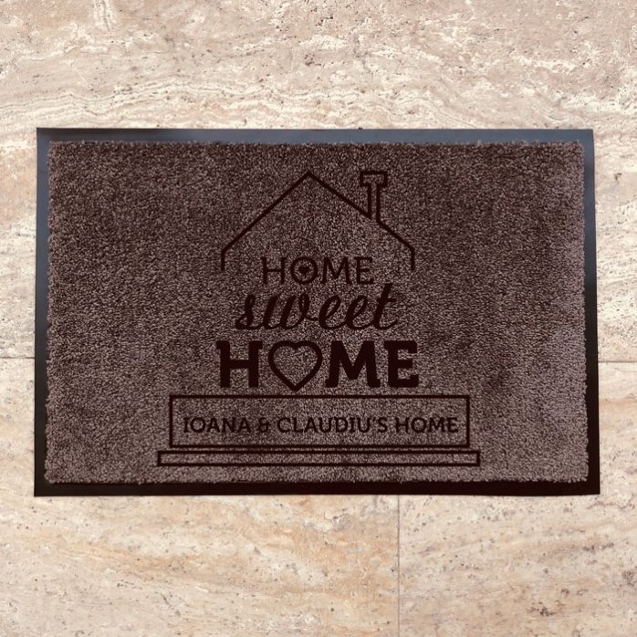 Felpa de entrada para interior personalizada - Home Sweet Home