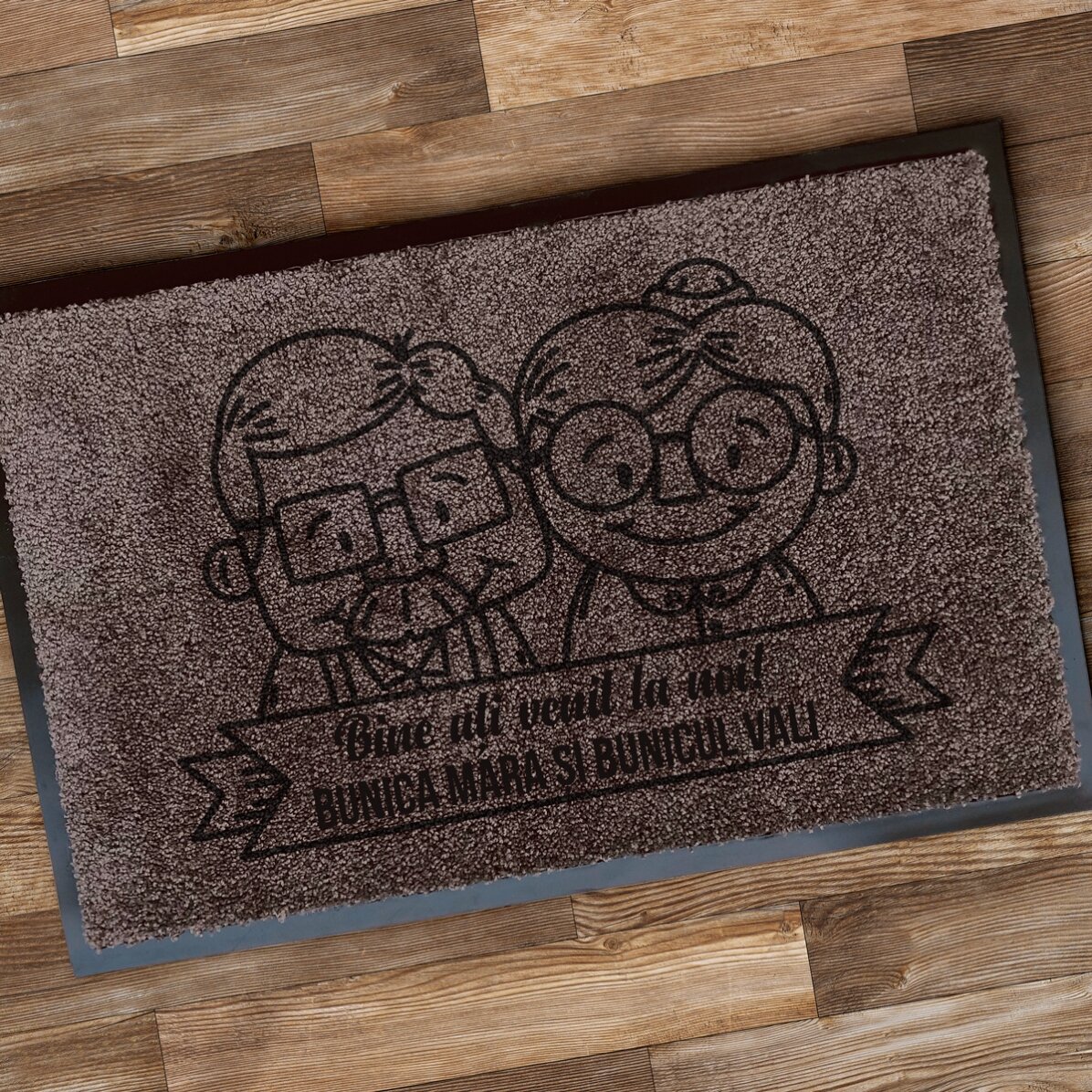 Alfombra de entrada para el interior, para los abuelos