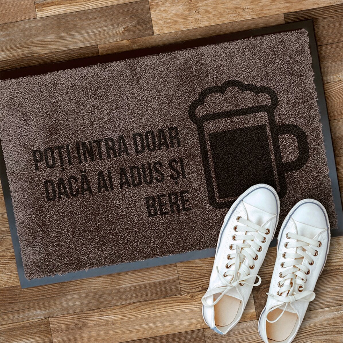 Alfombra de entrada para interior personalizada - Cerveza
