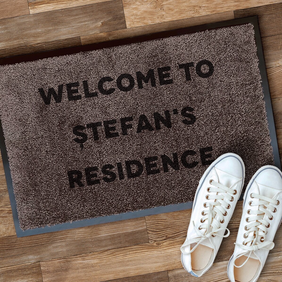 Alfombra de entrada para interiores personalizada