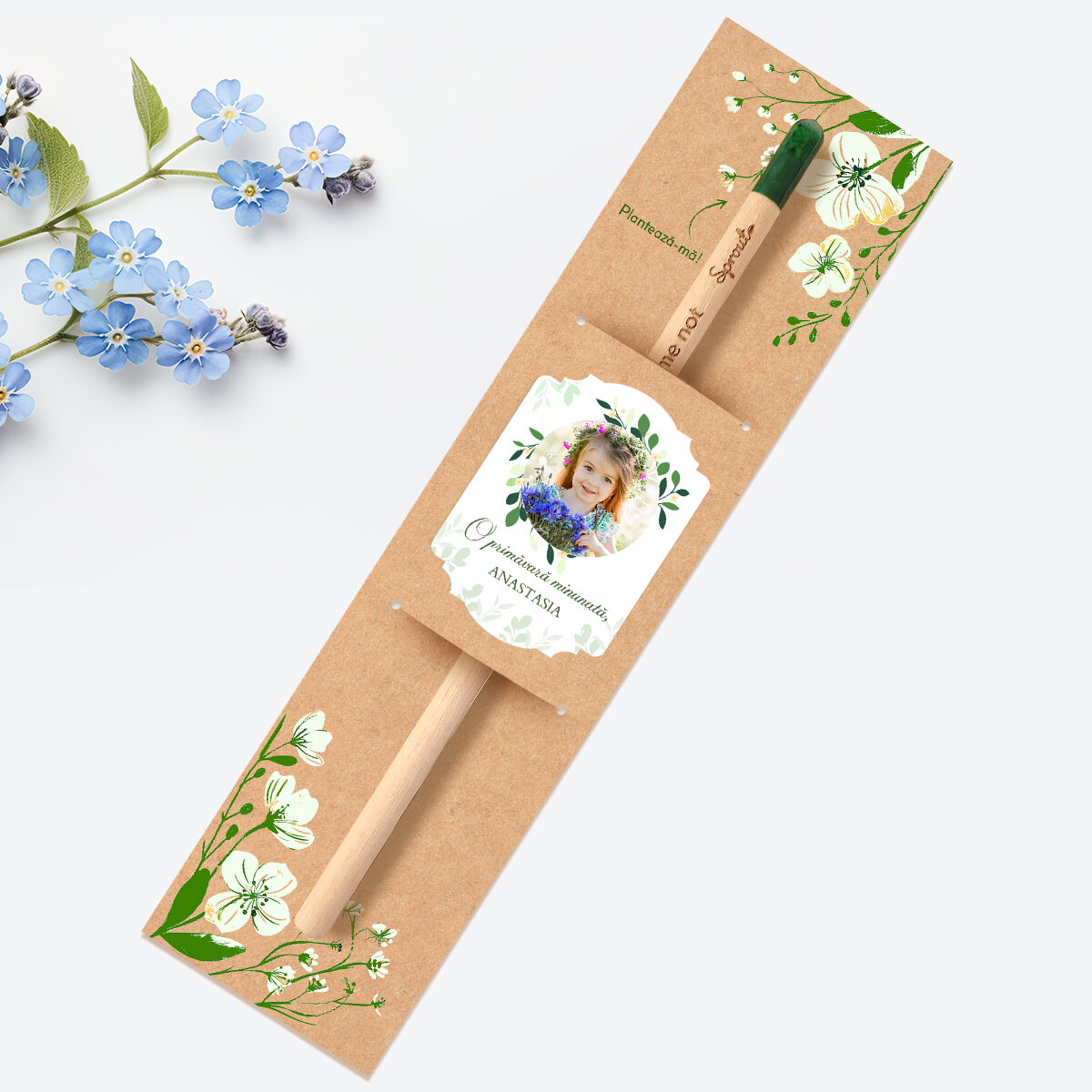 Lápices plantables personalizados