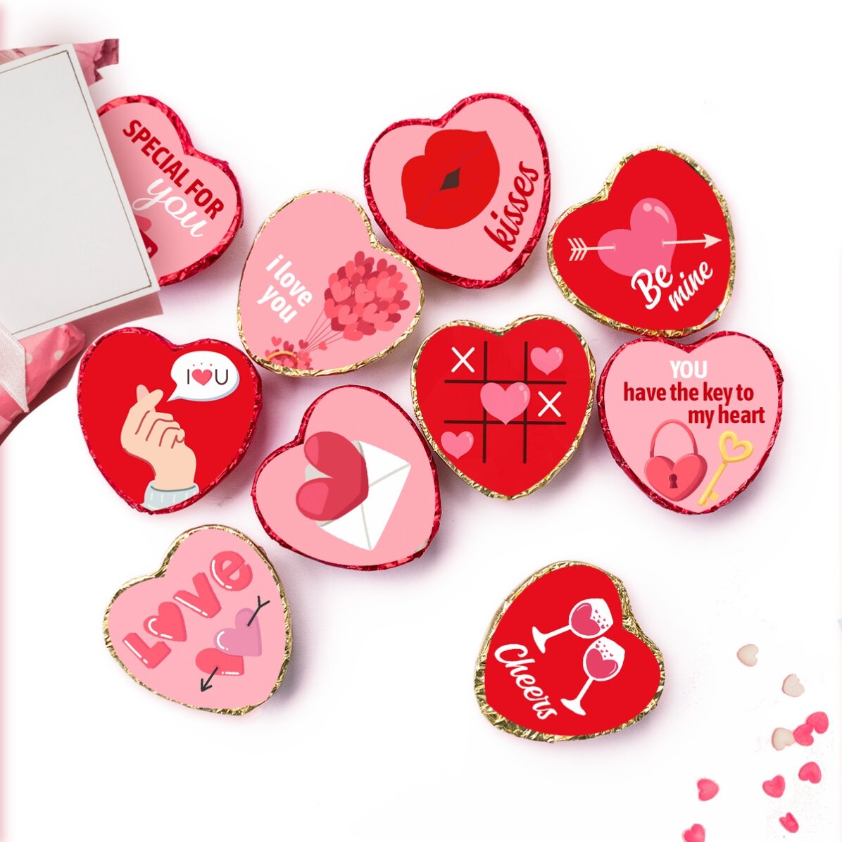 Caja de regalo para San Valentín - Funny Valentine’s