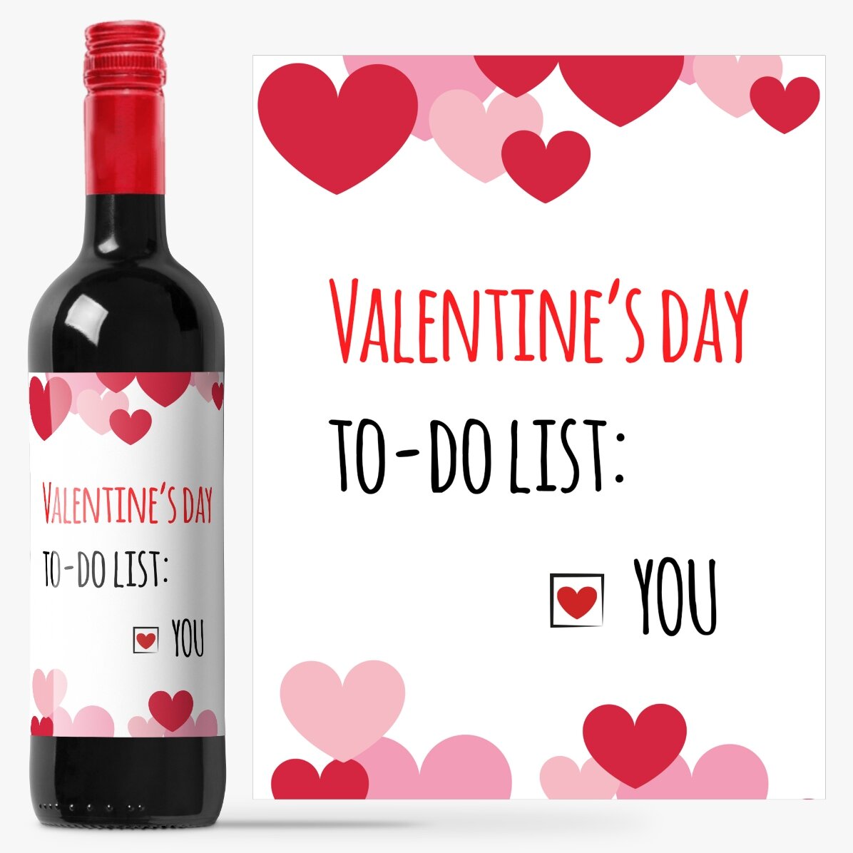 Caja de regalo para San Valentín - Funny Valentine’s