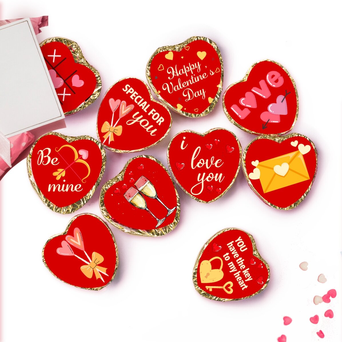 Caja de regalo para San Valentín