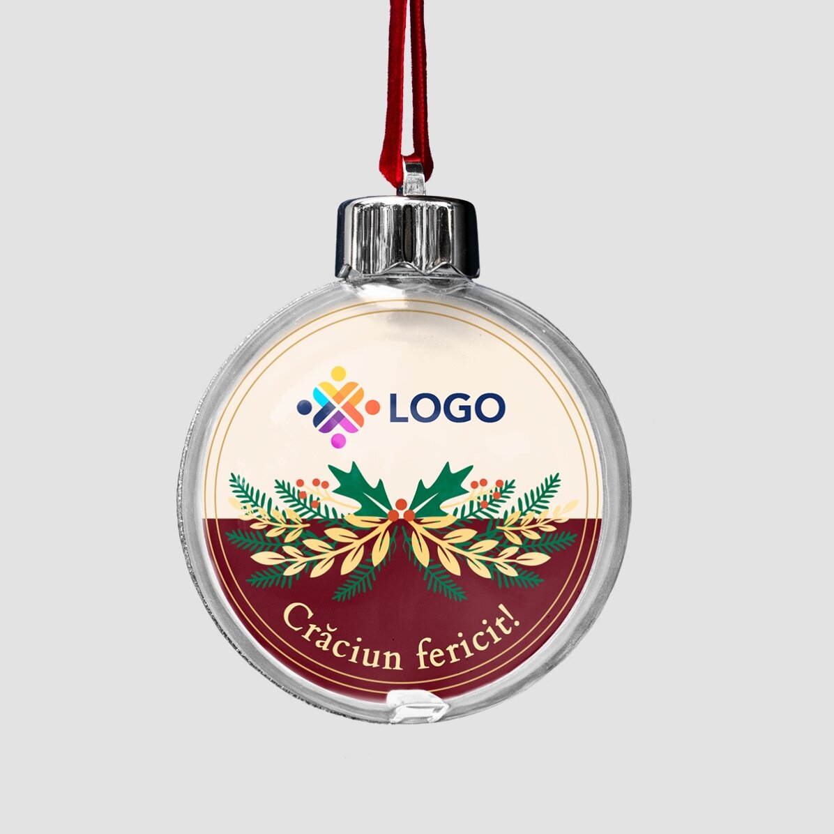 Caja de regalo - Edición de Navidad con productos personalizados con logotipo y mensaje