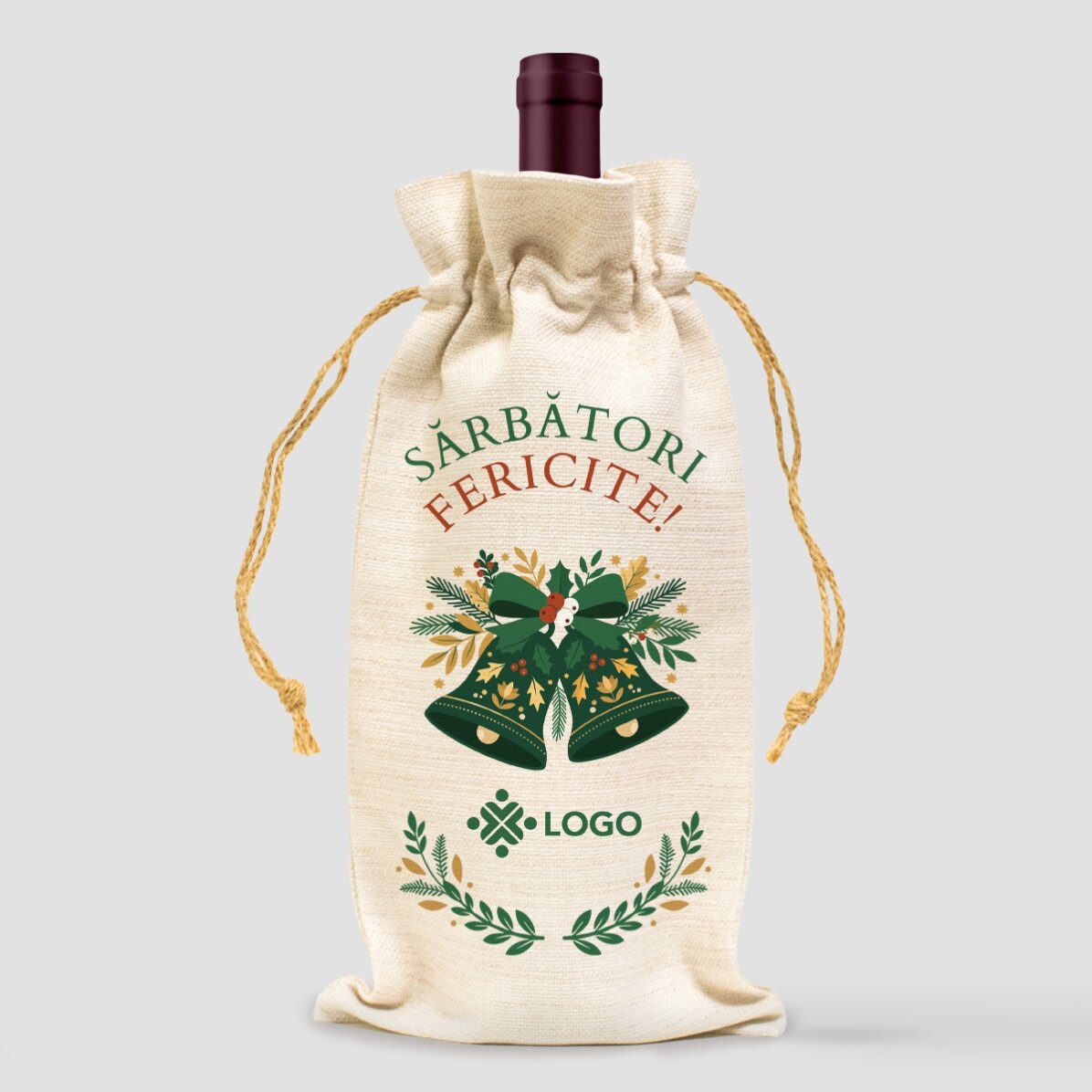 Caja de regalo - Edición de Navidad con productos personalizados con logotipo y mensaje