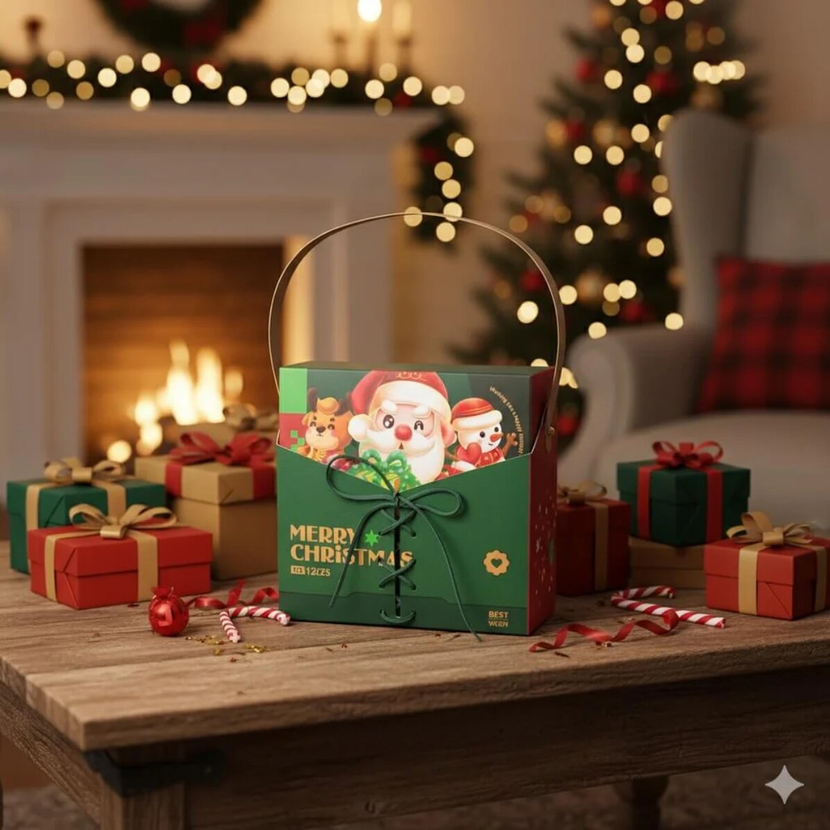Caja de regalo - Gentuta de Navidad