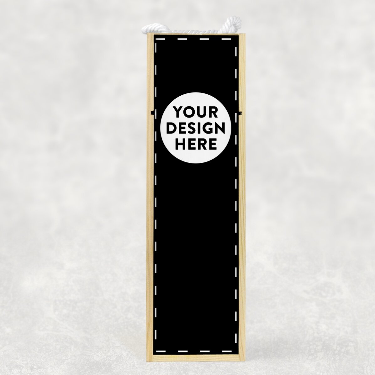 Caja de vino para una botella personalizada con tu diseño