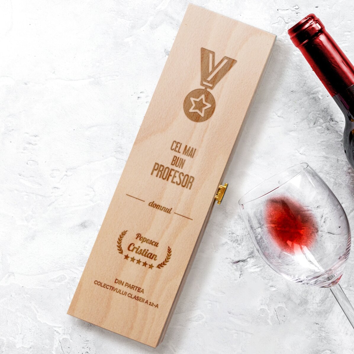 Caja de vino personalizada - La más...