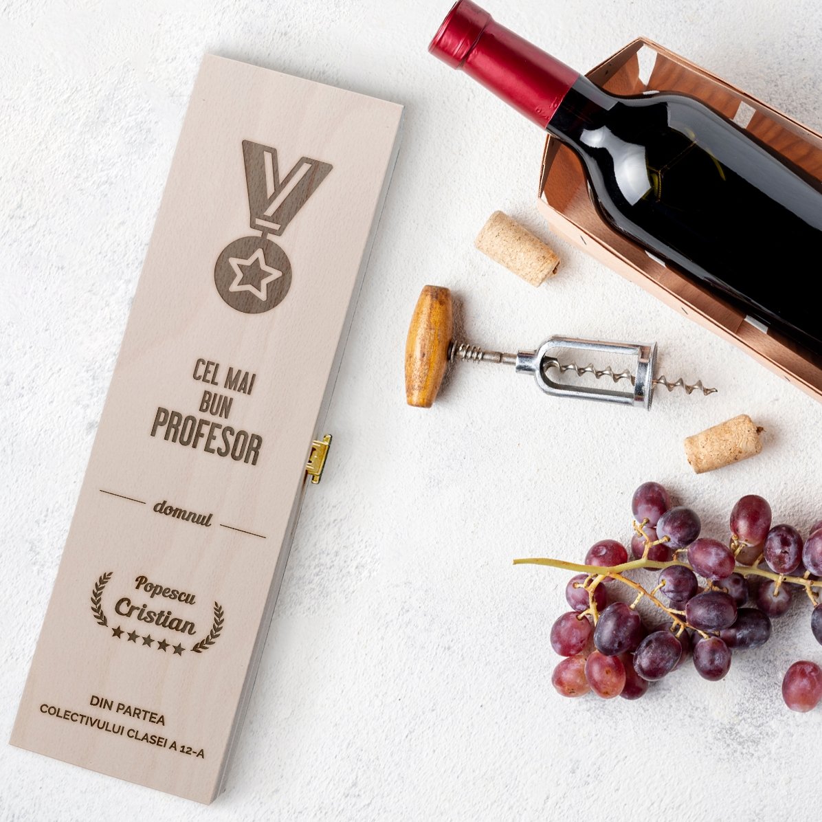Caja de vino personalizada - La más...