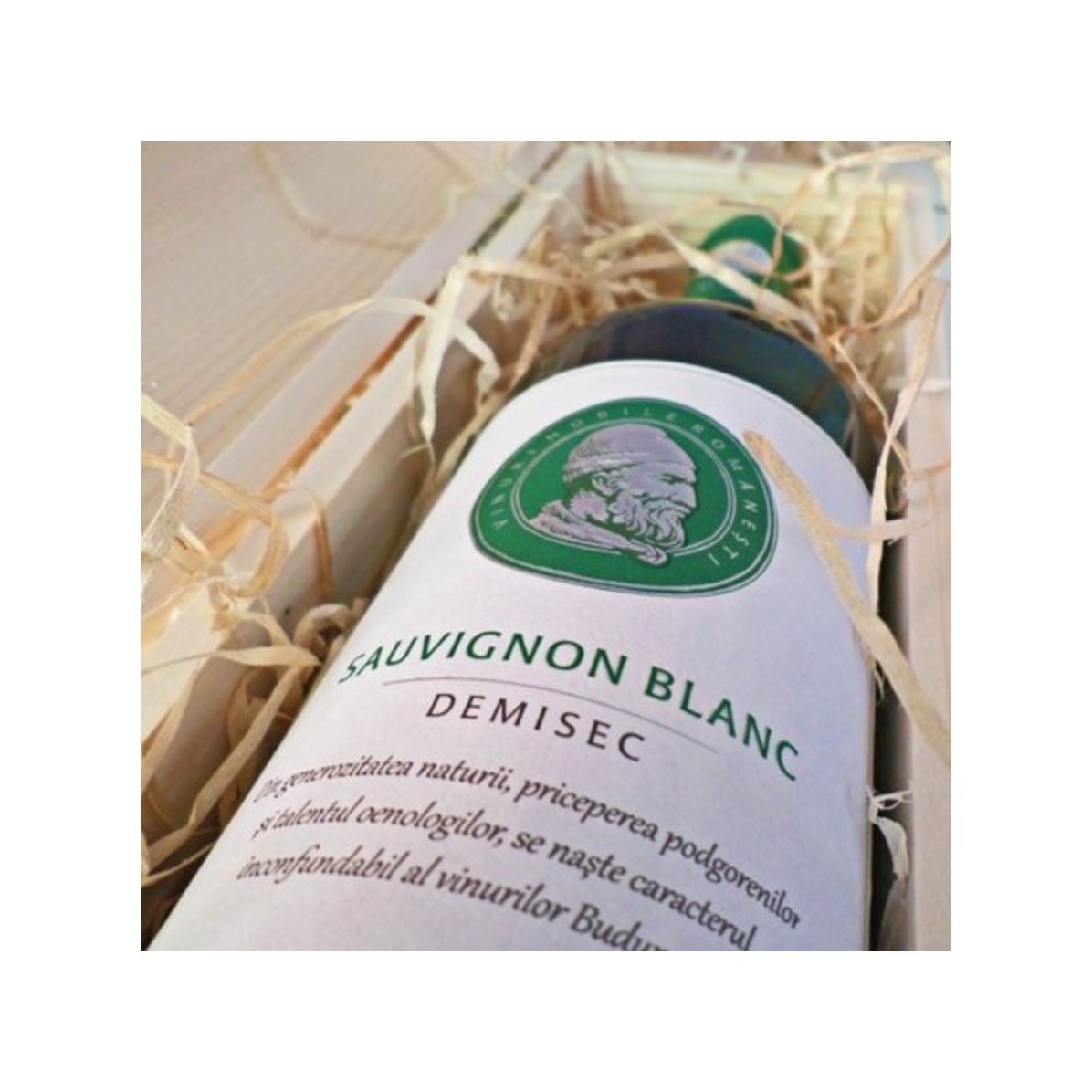 Caja de vino personalizada - ¡Feliz Pascua!