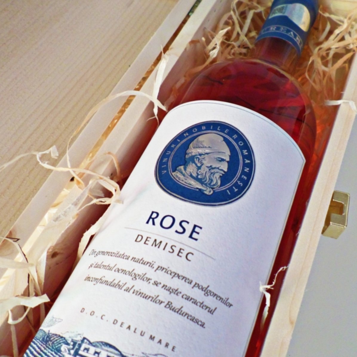 Caja de vino personalizada - ¡Feliz Pascua!