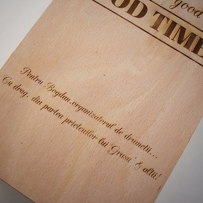 Caja de vino personalizada para dos botellas - Good Friends, Good Wine, Good Times