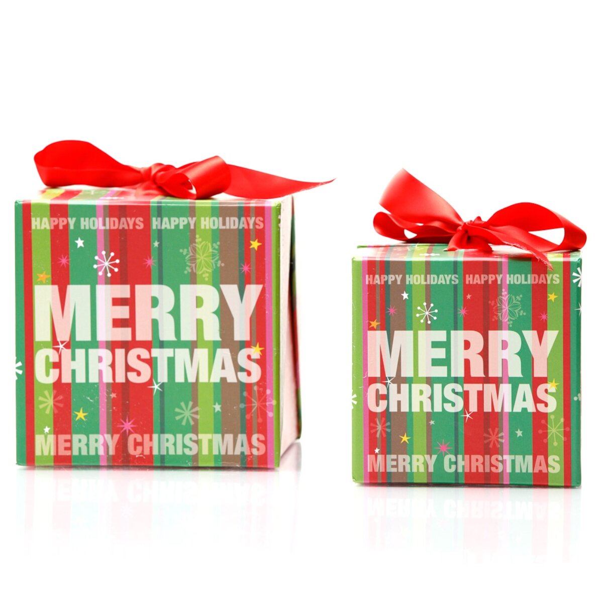 Christmas gift box - snowflake design