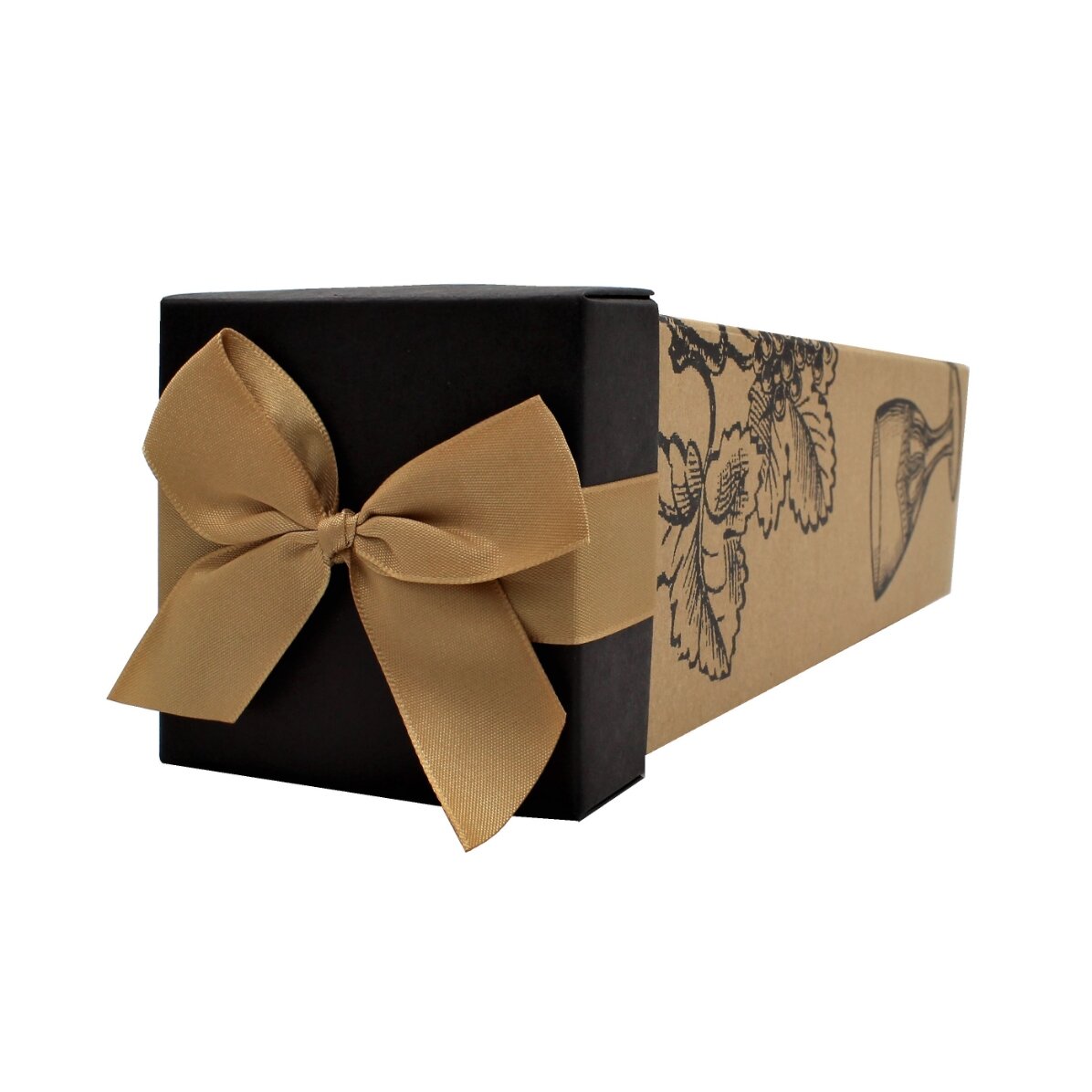 Caja plegable para bebidas - modelo kraft