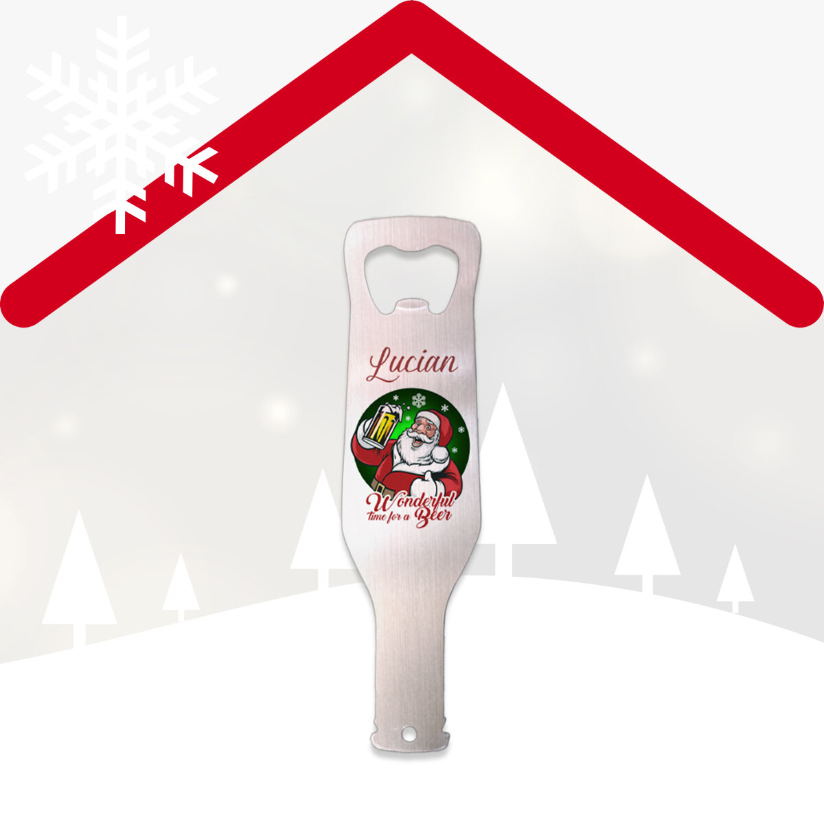 Personalised Christmas crackers