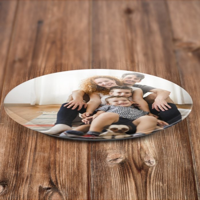 Plato personalizado con una foto