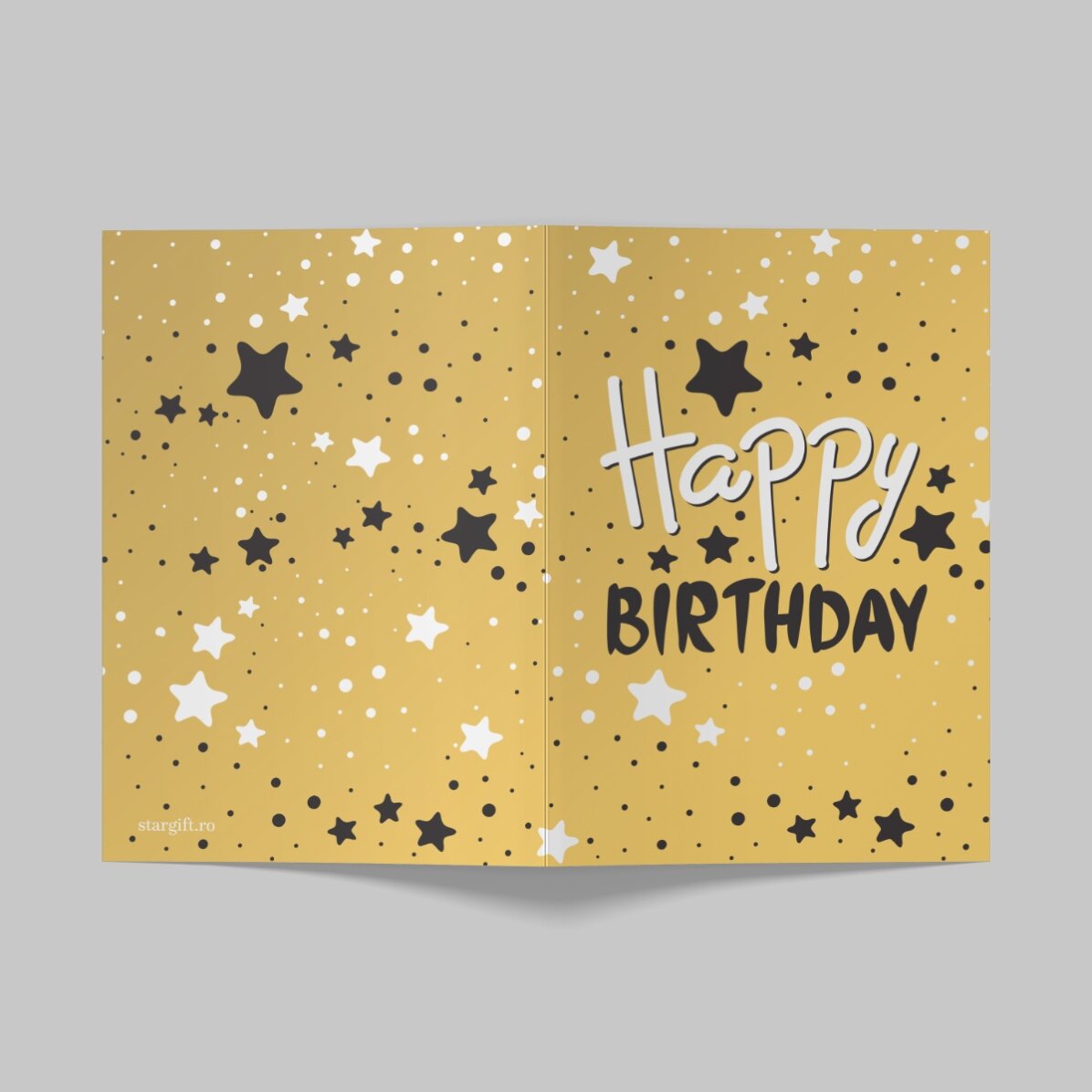 Tarjeta de felicitación personalizada - Feliz cumpleaños