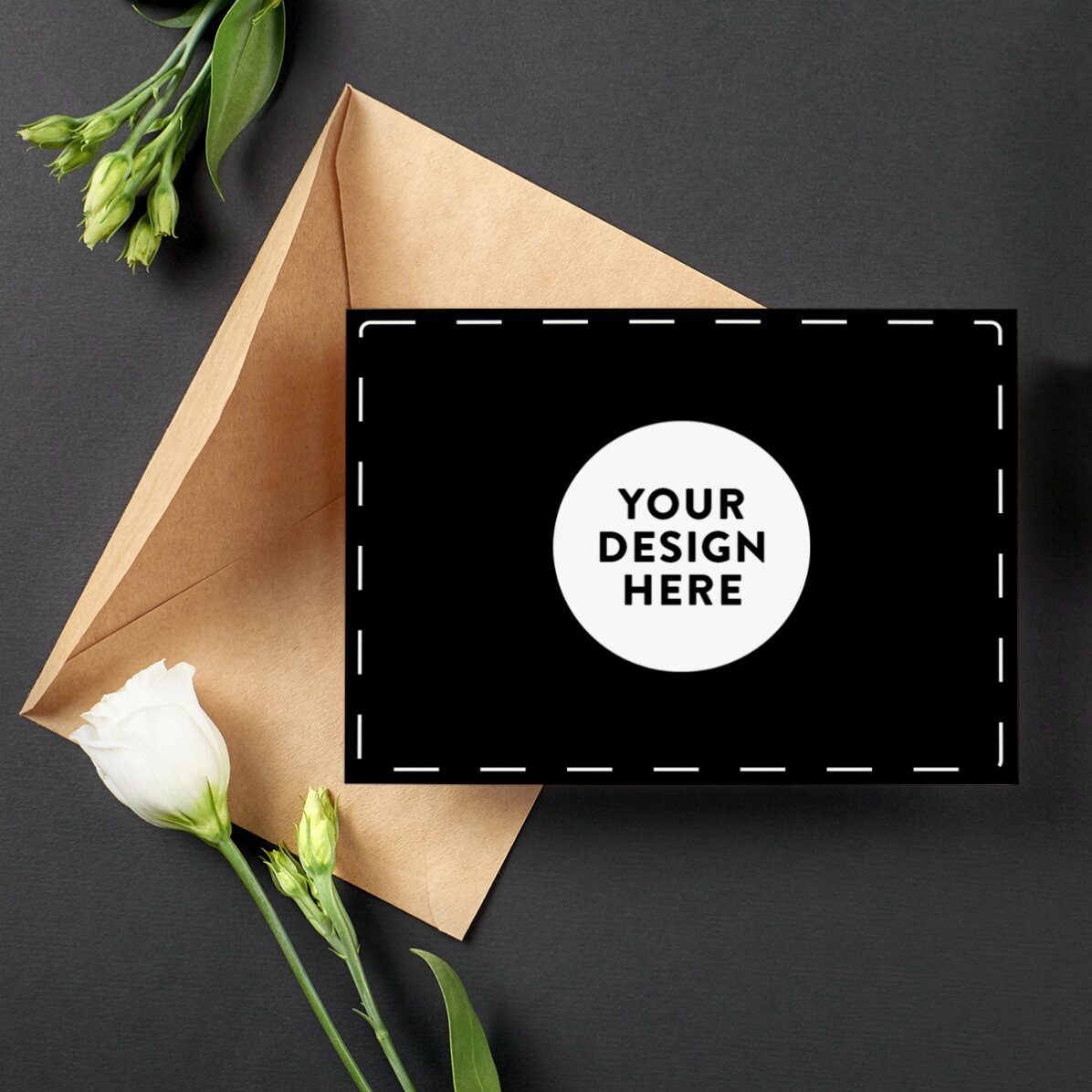 Tarjeta de felicitación magnética personalizada con tu diseño