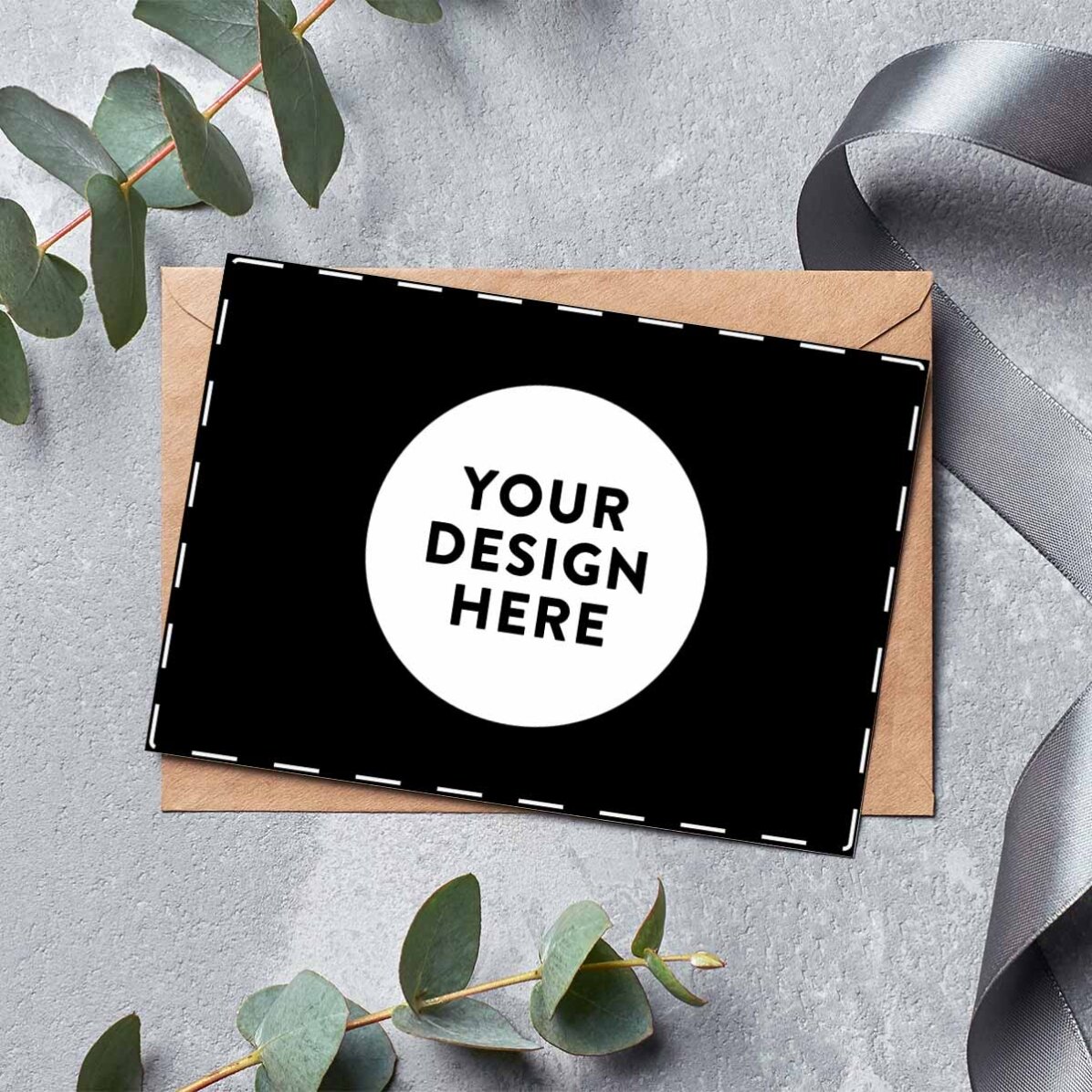 Tarjeta de felicitación personalizada con tu diseño - Paisaje