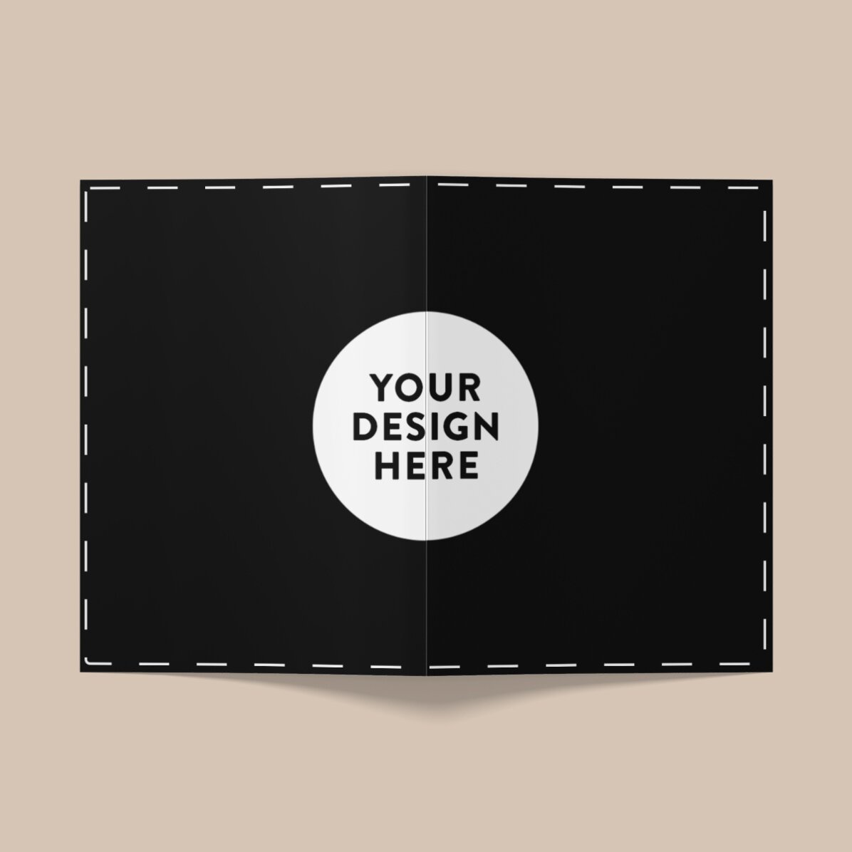 Tarjeta de felicitación personalizada con tu diseño - Paisaje