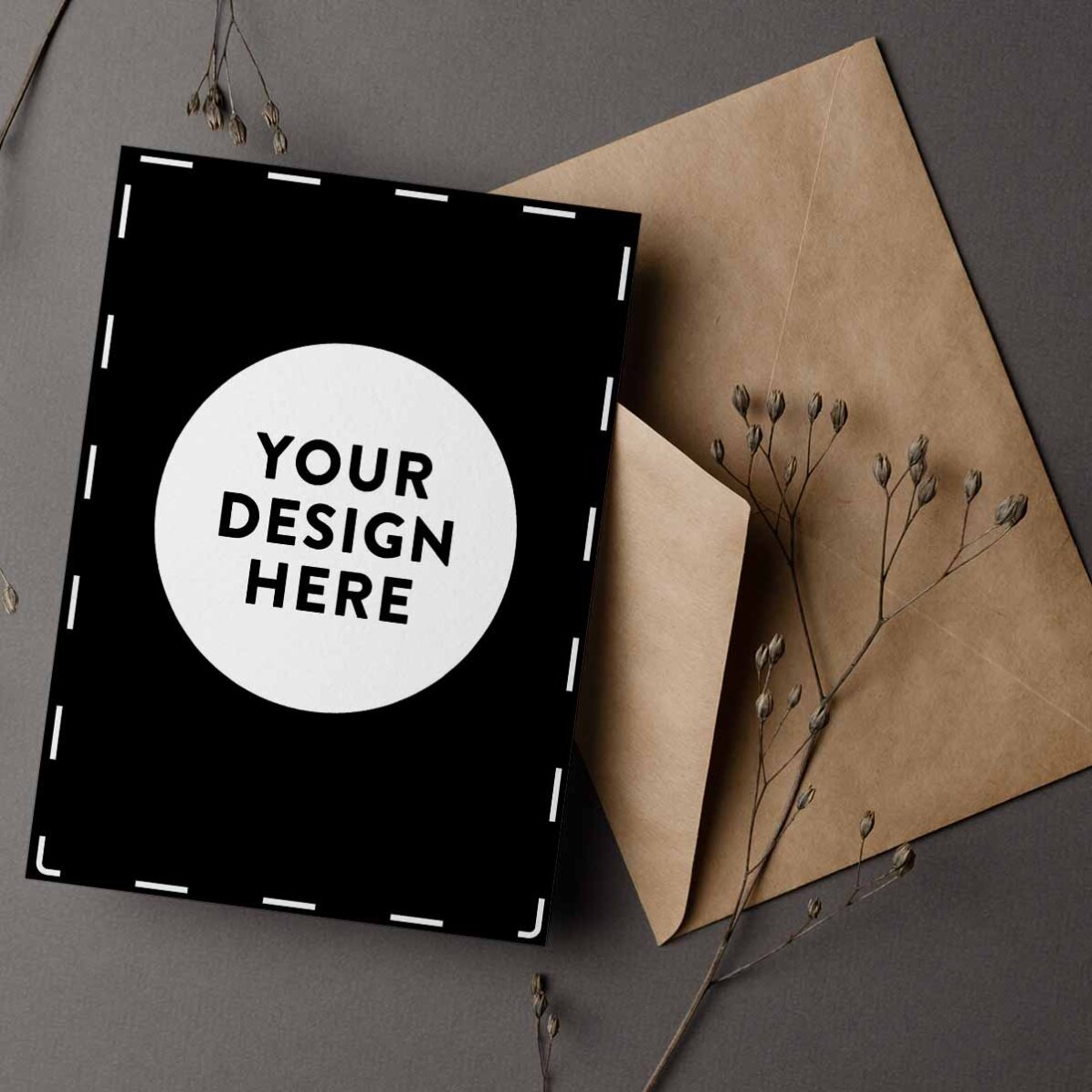 Tarjeta de felicitación personalizada con tu diseño