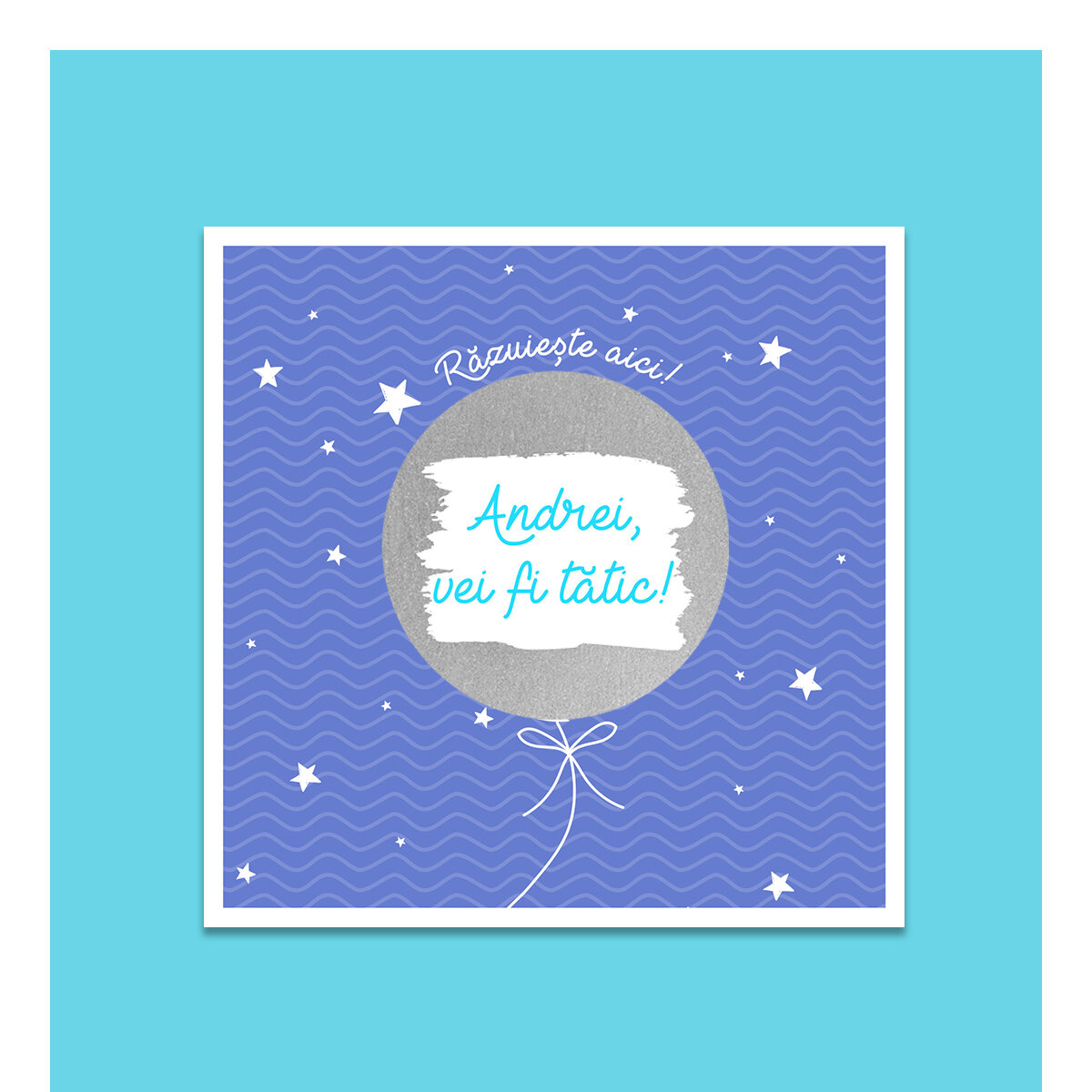 Tarjetas de felicitación y tarjetas personalizadas para rascar