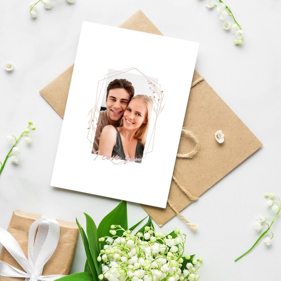Tarjetas de felicitación personalizadas para tu novia