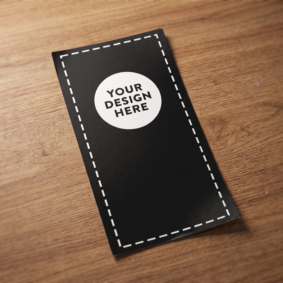 Folleto de 1/3 de A4 - 94 x 198 mm - personalizado con tu diseño
