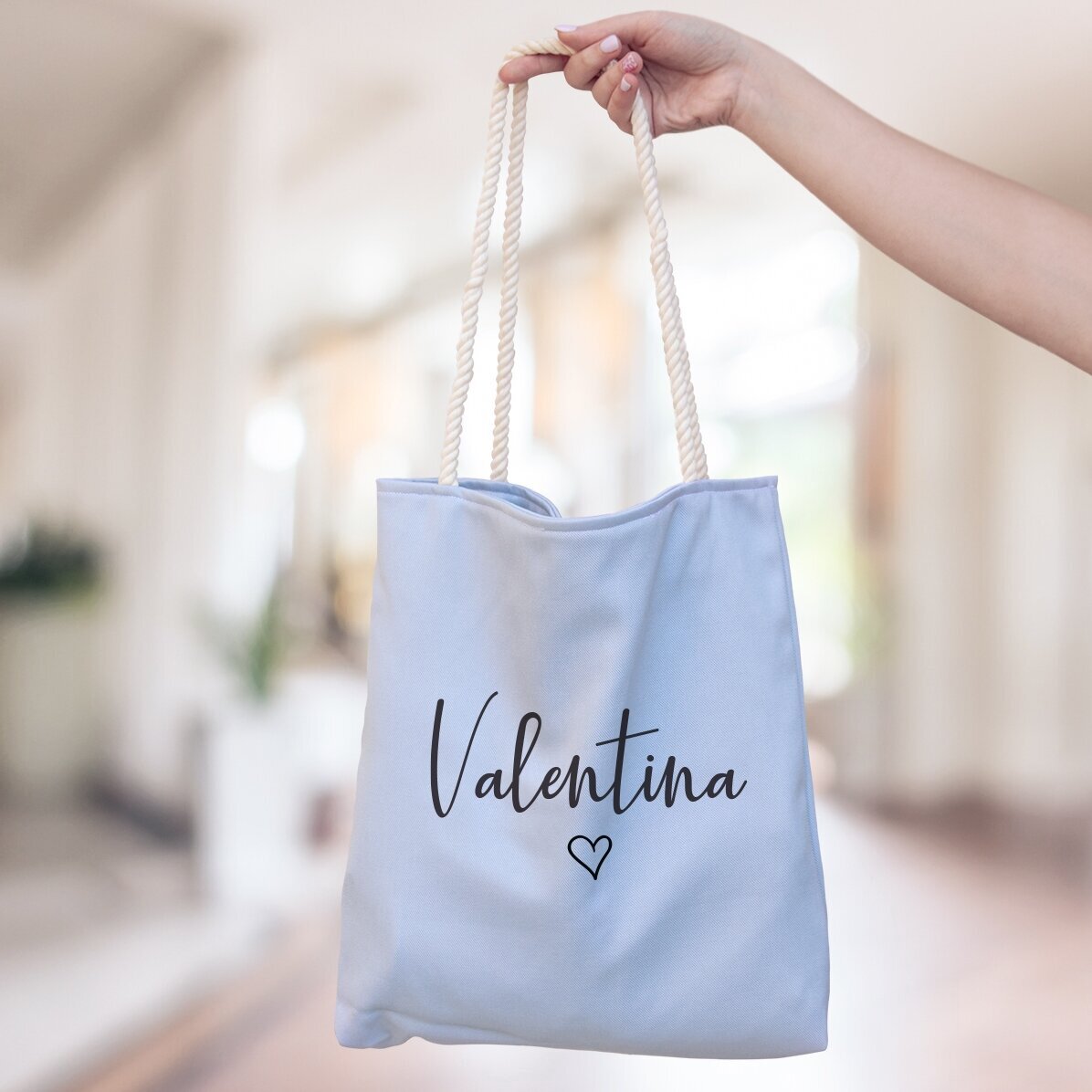 Personalised bag with name