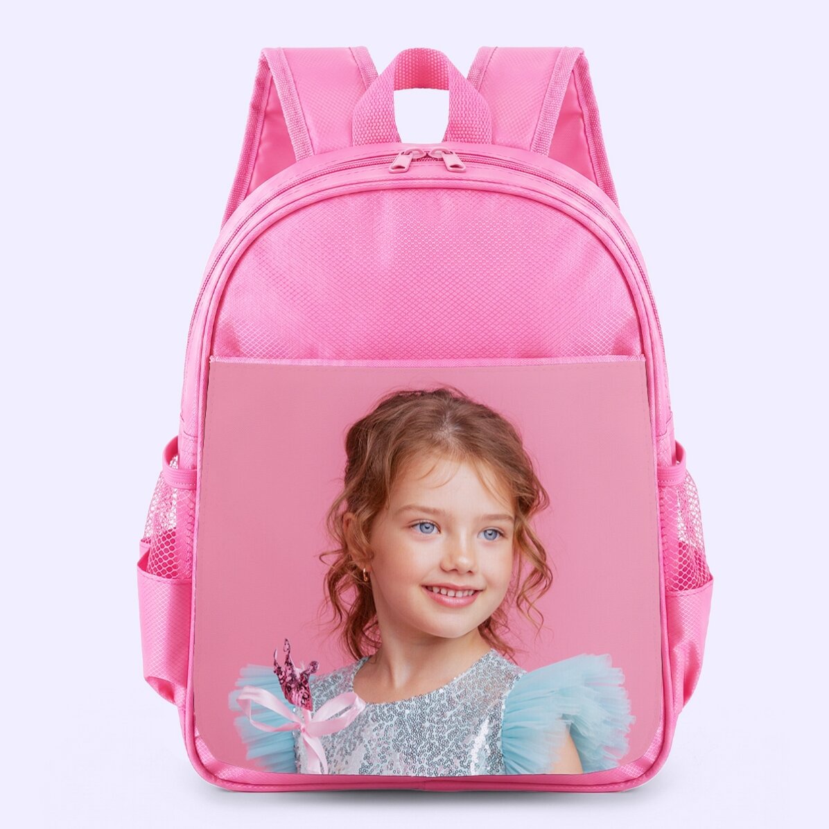 Mochila escolar personalizada con una foto