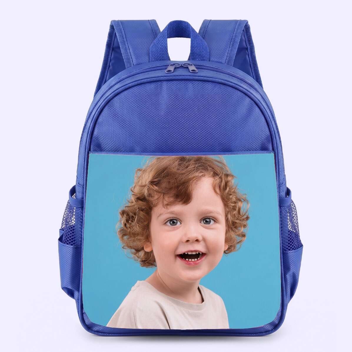 Mochila escolar personalizada con una foto