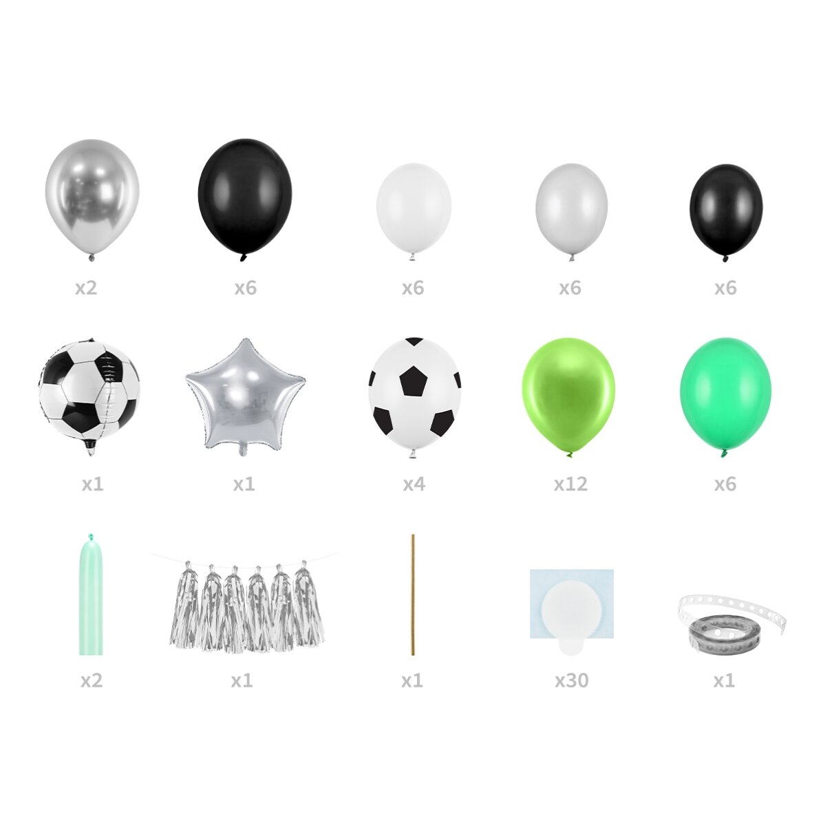 Guirnalda de globos - Fútbol