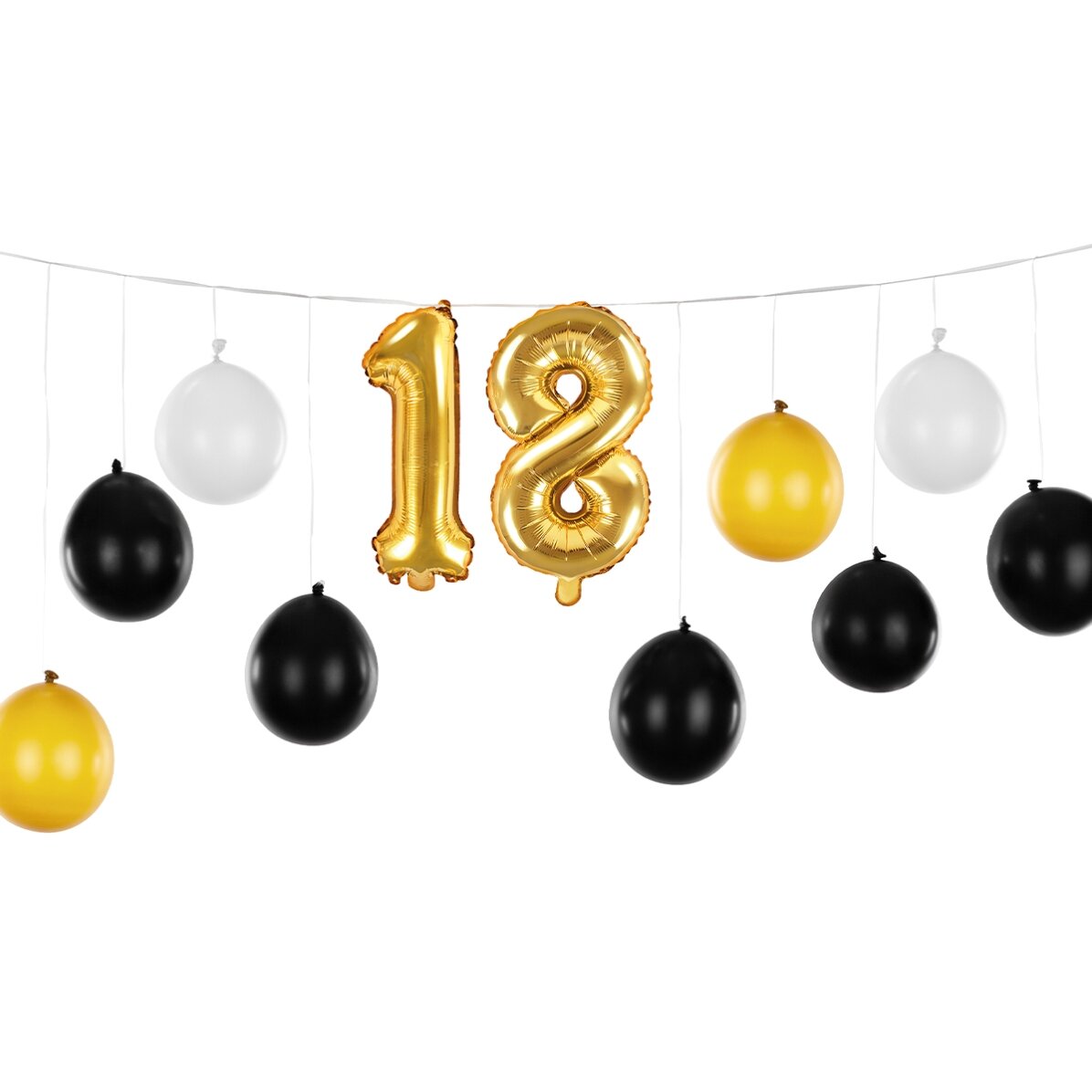Guirnalda de globos - Mayor de edad