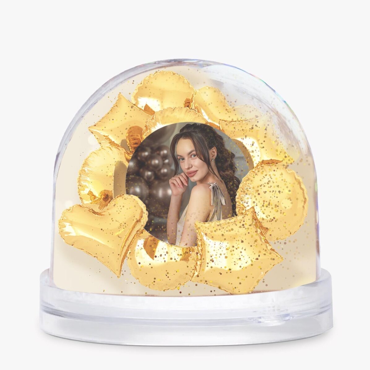 Globo de escritorio personalizado con foto y texto - Globos de cumpleaños