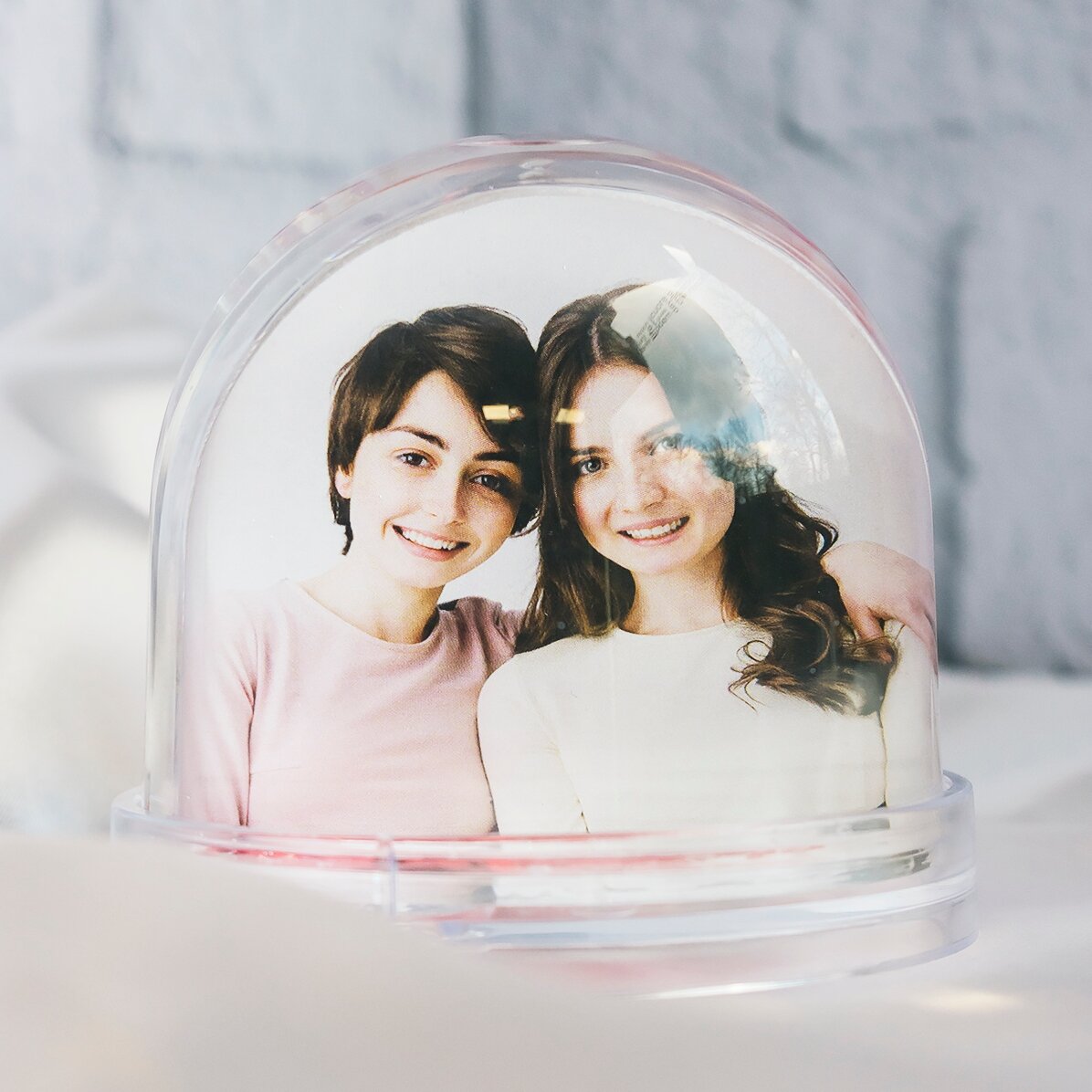 Globo de escritorio personalizado con foto y texto: ¡Una primavera maravillosa!