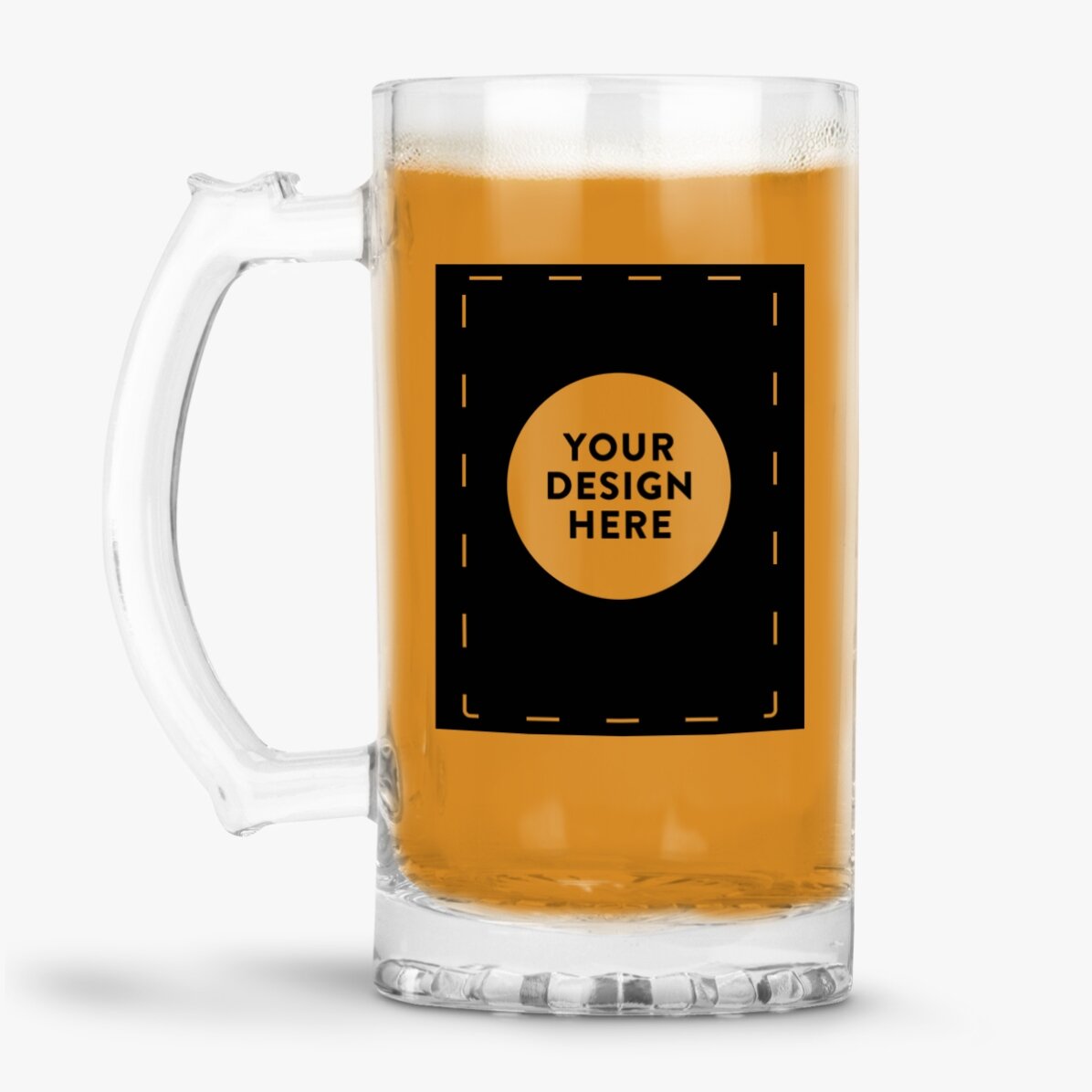 Jarra de cerveza personalizada con tu diseño
