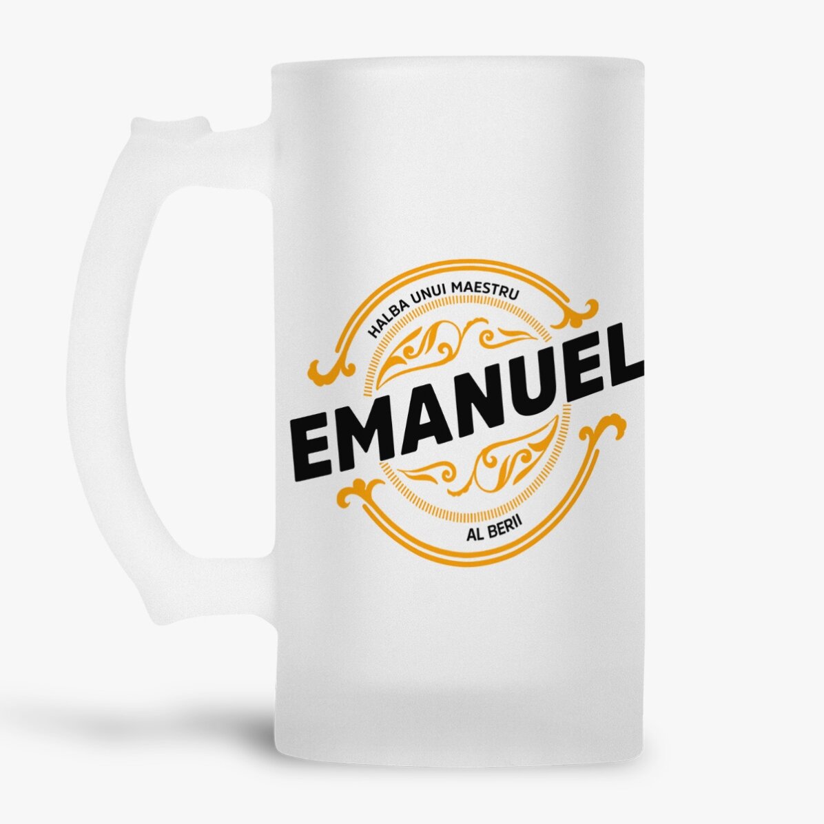 Una jarra de cerveza personalizada con tu nombre