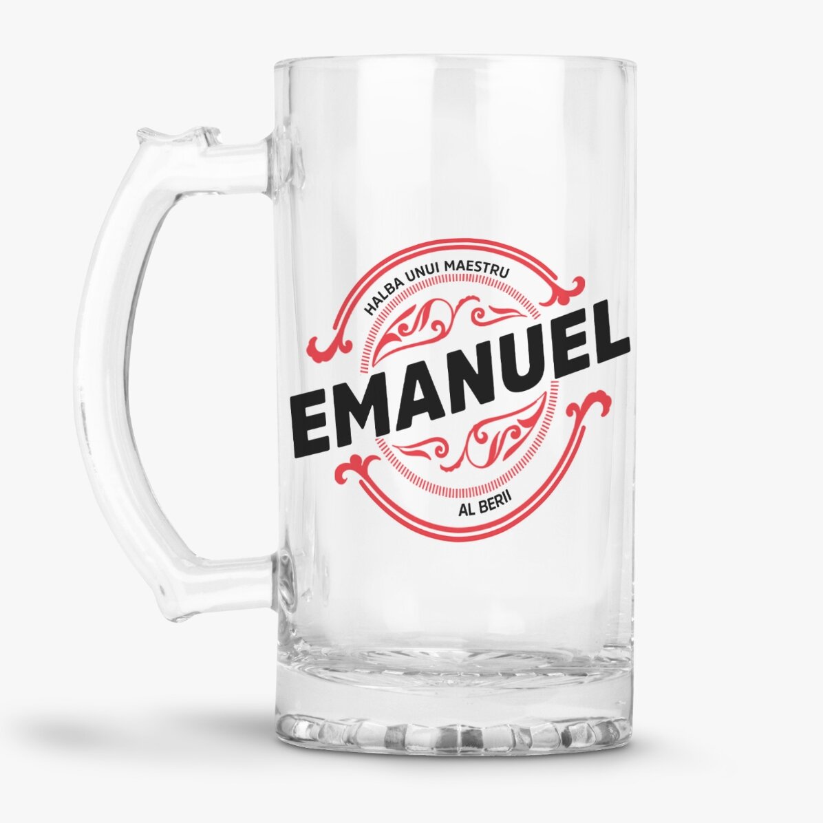 Una jarra de cerveza personalizada con tu nombre